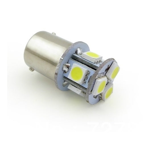 BA15S LED 8-SMD 5050 - 12V LED lamp WIT BA15S LED 8-SMD 5050 - 12V LED lamp WIT
